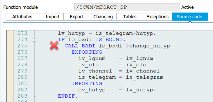 SAP EWM MFS identification point_23